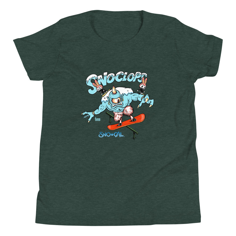 SnoClops Rail Slide Kids T-Shirt - Sno Cal