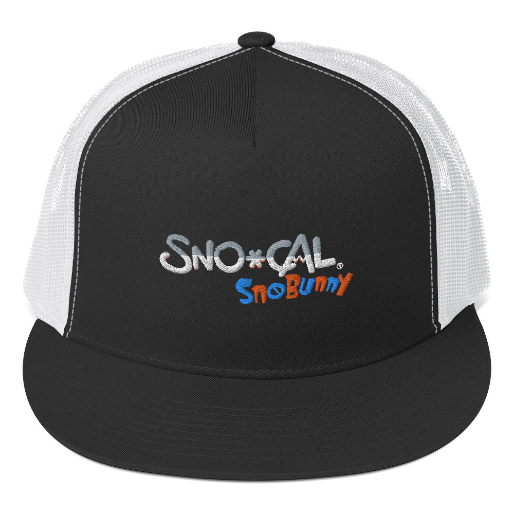 SnoBunny name trucker cap - Sno Cal
