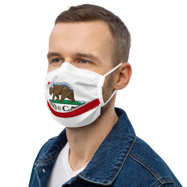 CA Bear Flag Face mask - Sno Cal