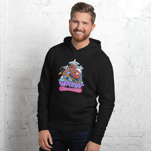 Wally with nameplate snowboard hoodie - Sno Cal