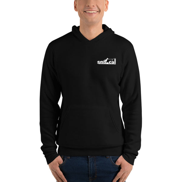 Sno Cal™ Unisex hoodie with white lettering logo - Sno Cal