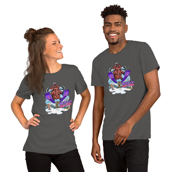 Wally the Woolly Mammoth snowboard shirt - Sno Cal