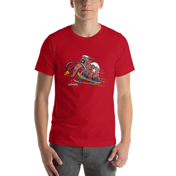 Wally the Woolly Mammoth snowboard shirt - Sno Cal