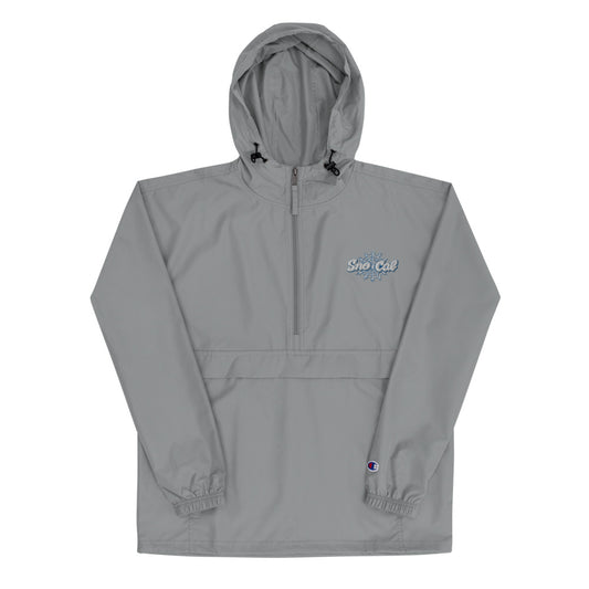 Sno Cal Horizontal Logo Champion Packable Jacket - Sno Cal