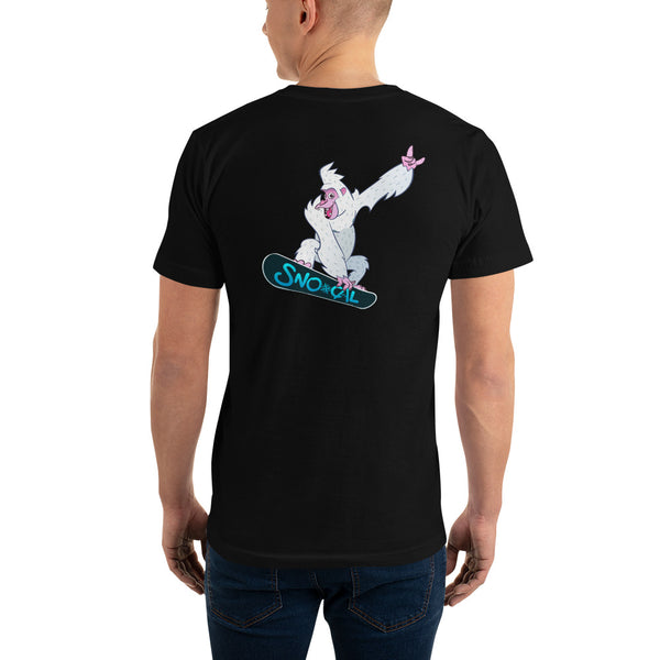 Sno Cal™ Snorilla air grab snowboard t-shirt - Sno Cal