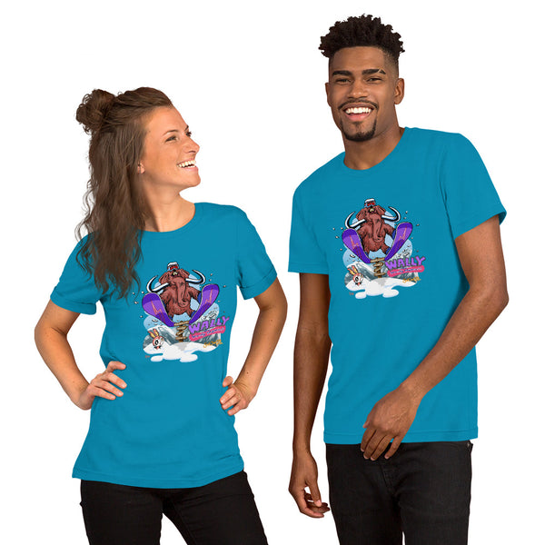 Wally the Woolly Mammoth snowboard shirt - Sno Cal