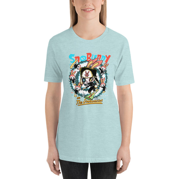 SnoBunny snowboard shirt (design on front) - Sno Cal