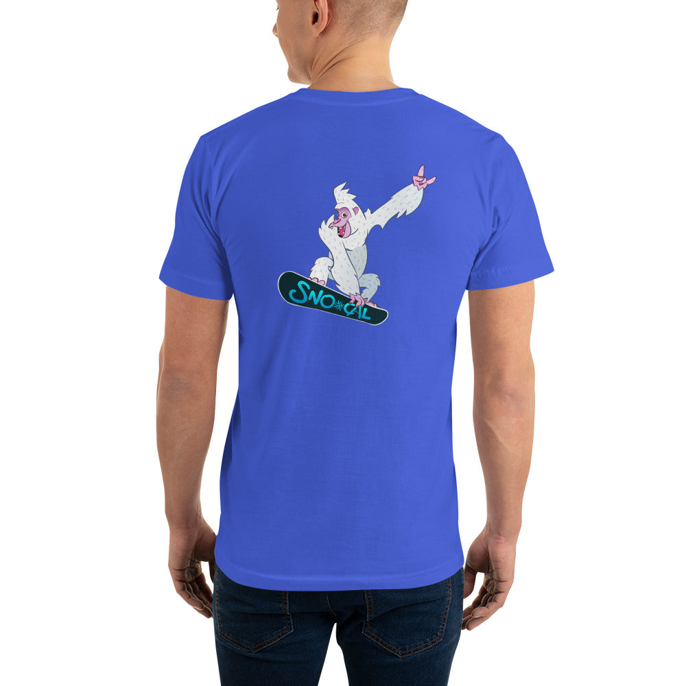 Sno Cal™ Snorilla air grab snowboard t-shirt - Sno Cal