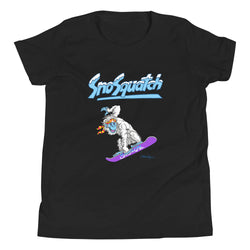 SnoSquatch Air Grab Kids Shirt