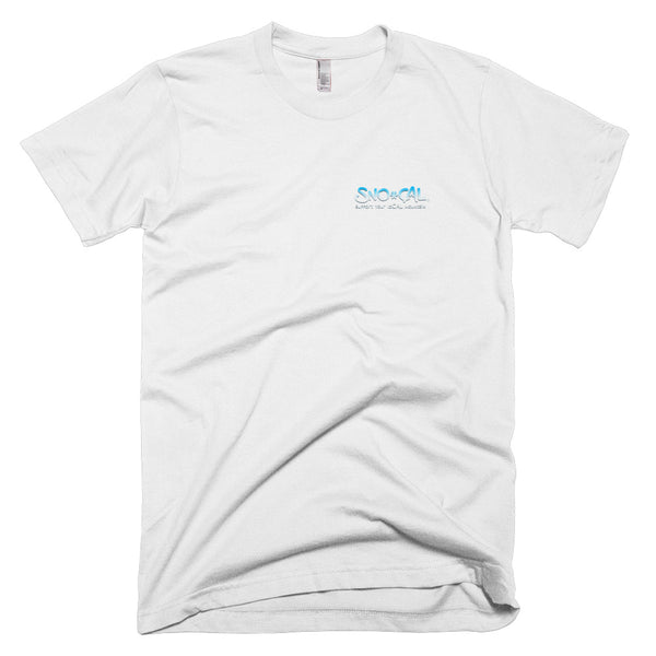 Sno Cal® ski mountain map shirt - Sno Cal