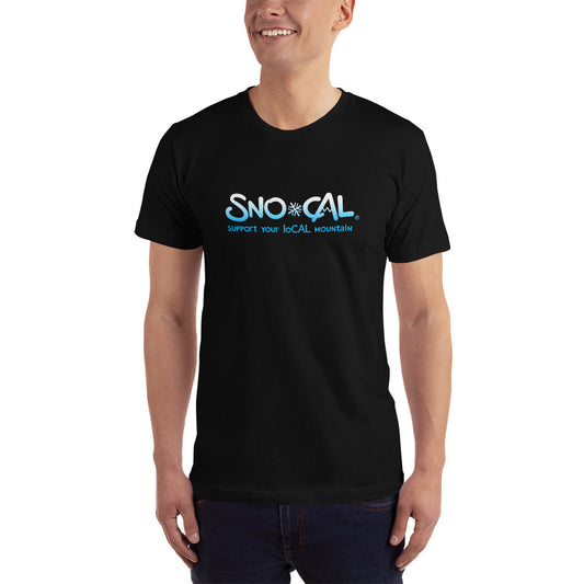 Sno Cal® Support your loCAL mountain shirt w/ icy blue logo - Sno Cal