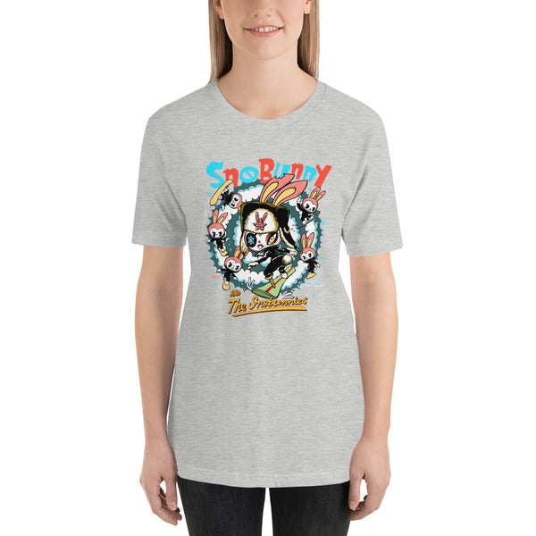 SnoBunny snowboard shirt (design on front) - Sno Cal