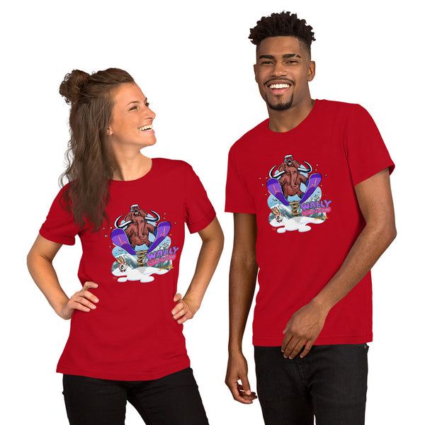 Wally the Woolly Mammoth snowboard shirt - Sno Cal