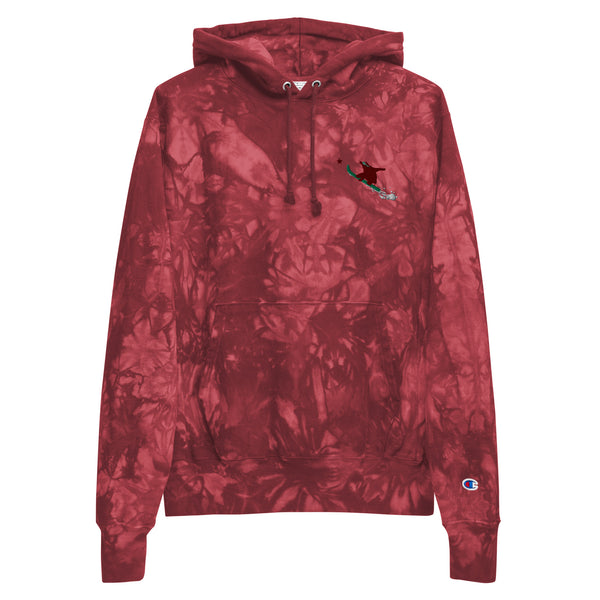 Goldy the Grizzly Champion tie-dye hoodie