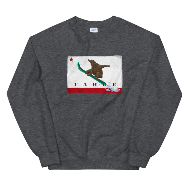 Snowboarding Grizzly Tahoe Sweatshirt - Sno Cal