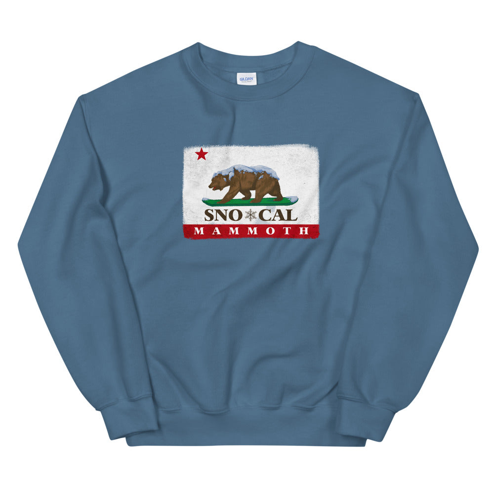Teal Blue Mammoth Mountain Sweatshirt - Sno Cal