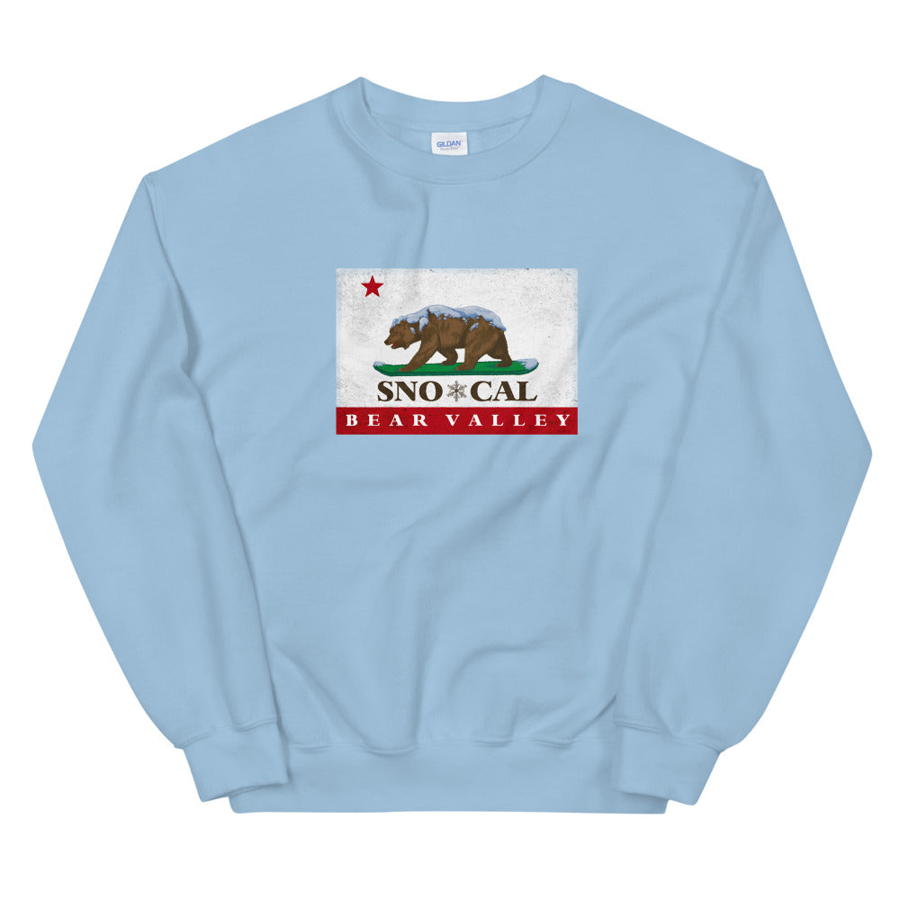 light blue Bear Valley Sweatshirt