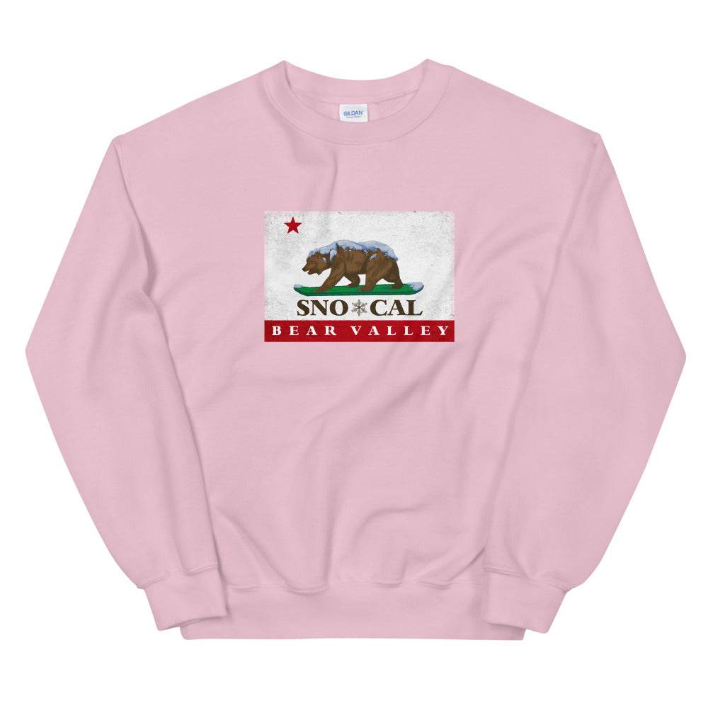pink Bear Valley Sweatshirt