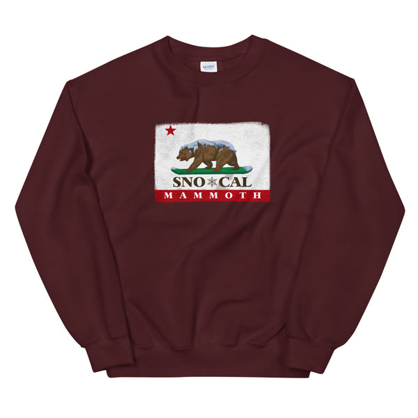 Mammoth CA Flag Sweatshirt - Sno Cal