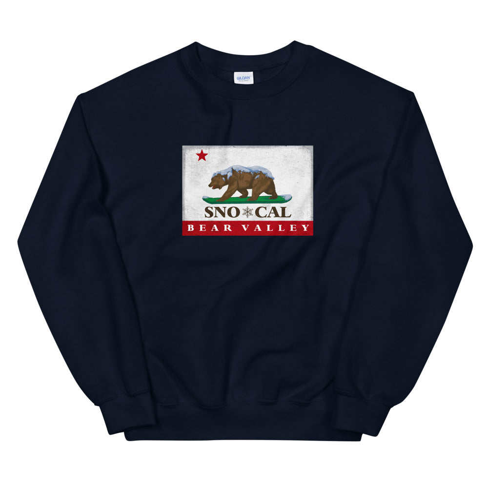 navy blue Bear Valley Sweatshirt