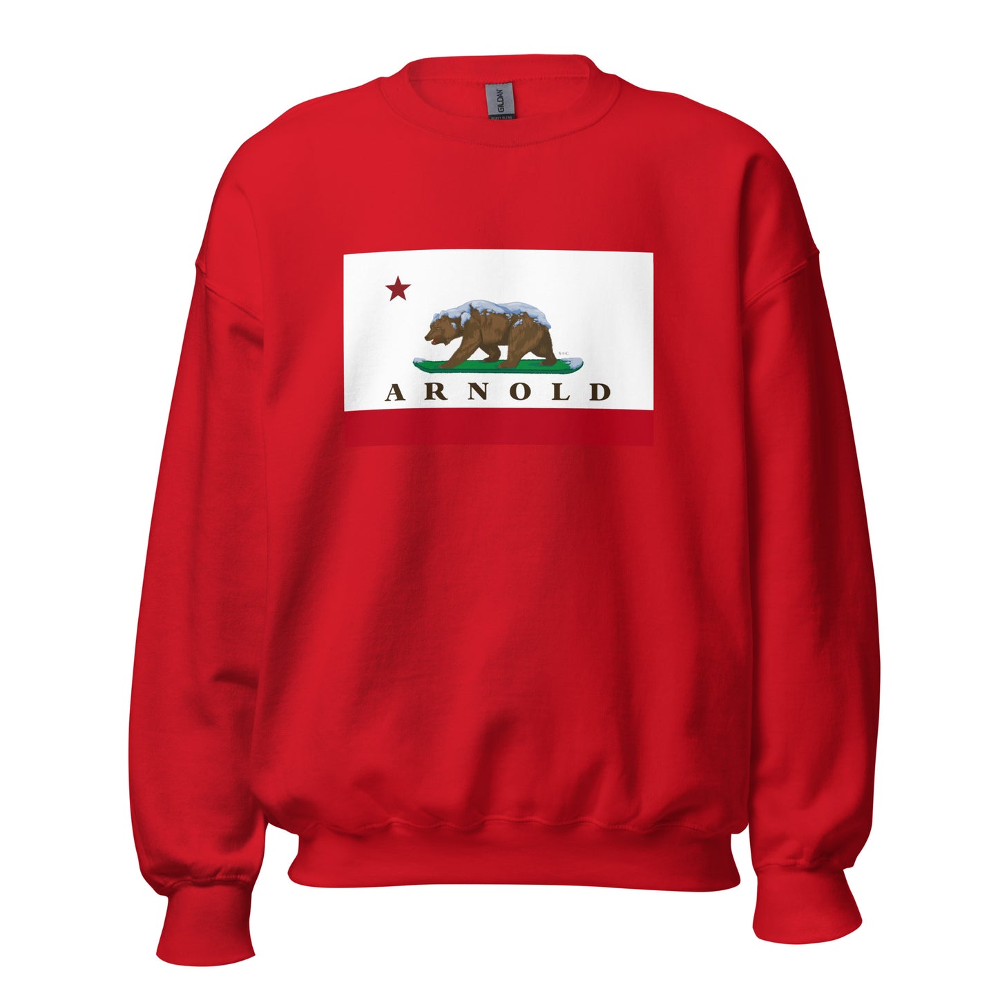 Red Arnold CA sweatshirt