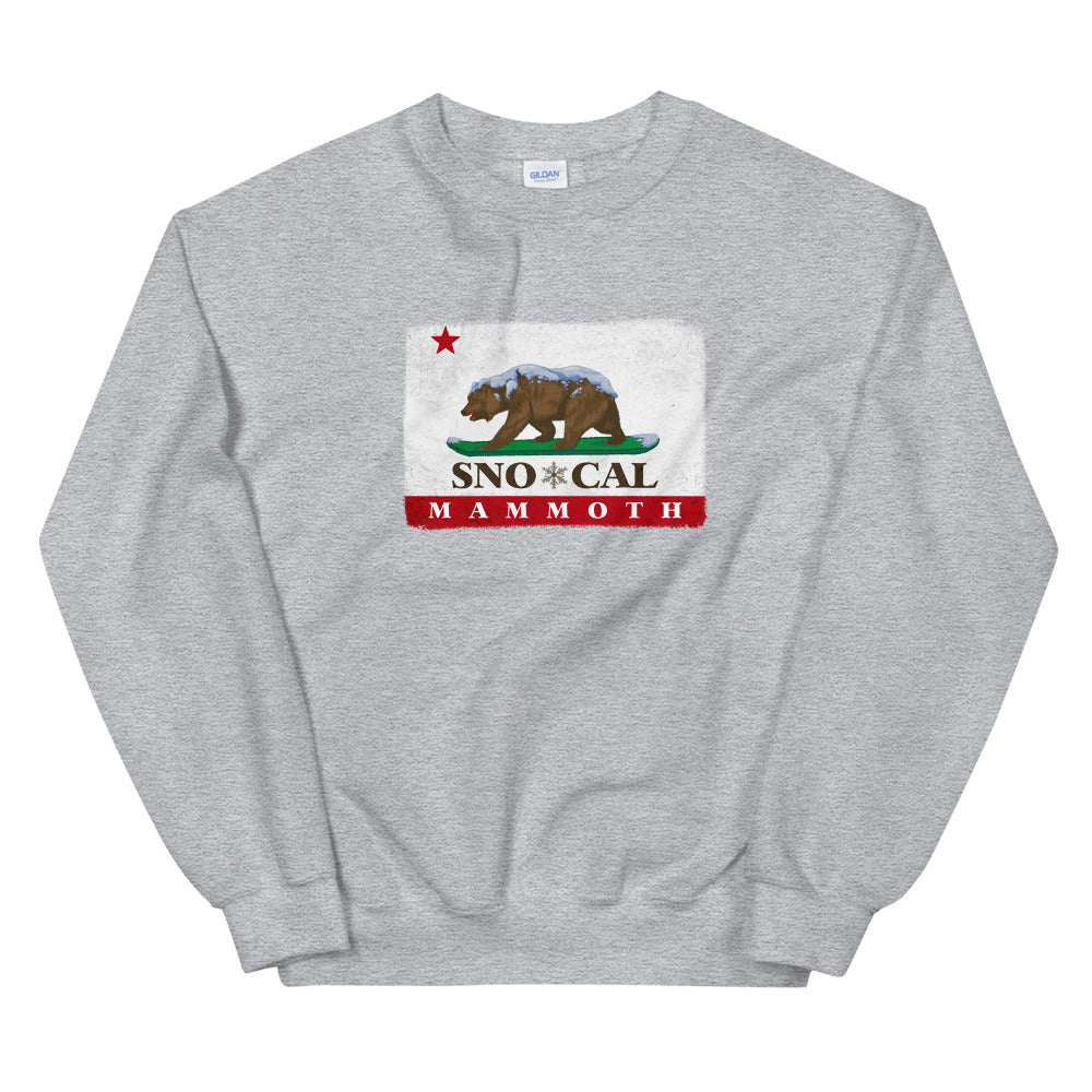 Gray Mammoth CA Sweatshirt - Sno Cal
