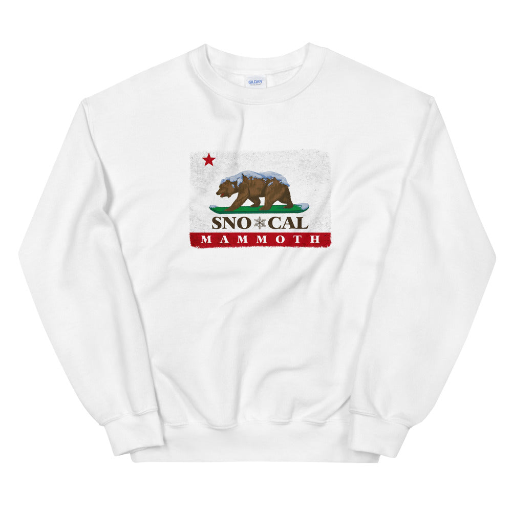 White Mammoth Mountain Sweatshirt - Sno Cal