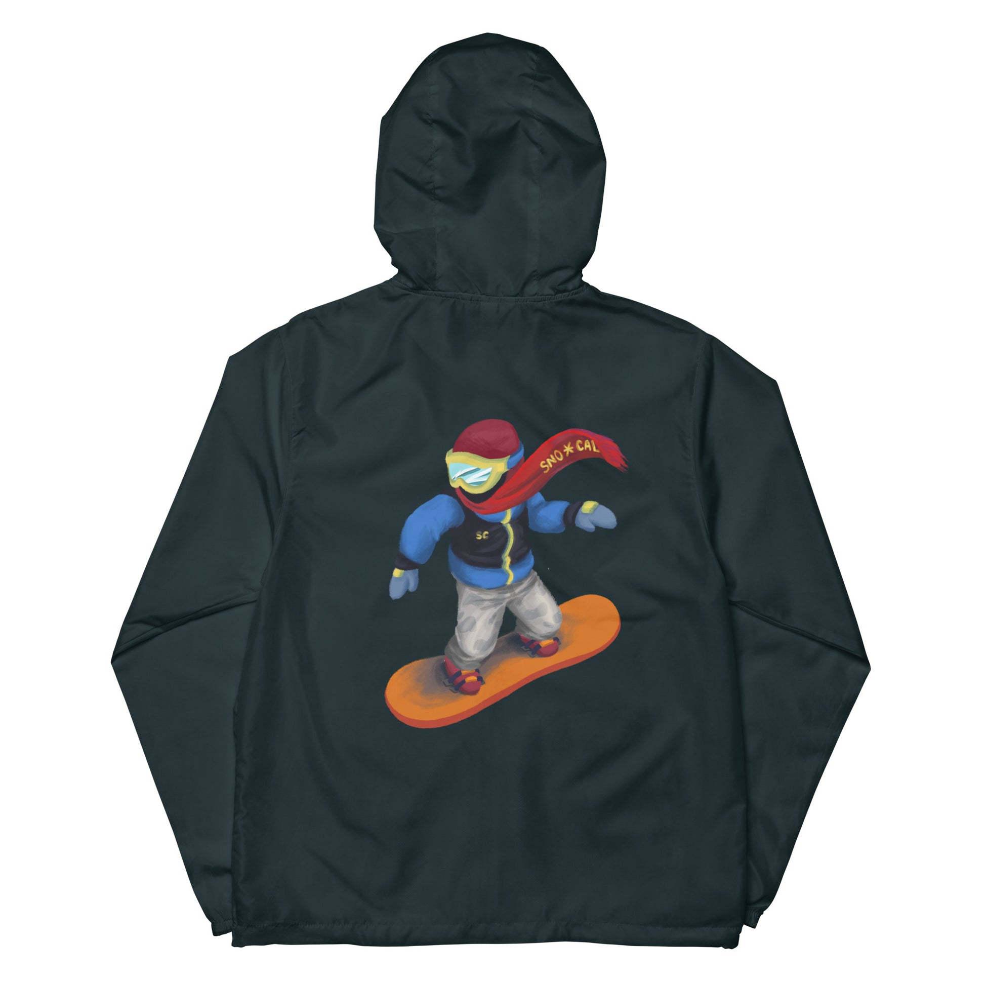navy blue snowboard emoji hoodie