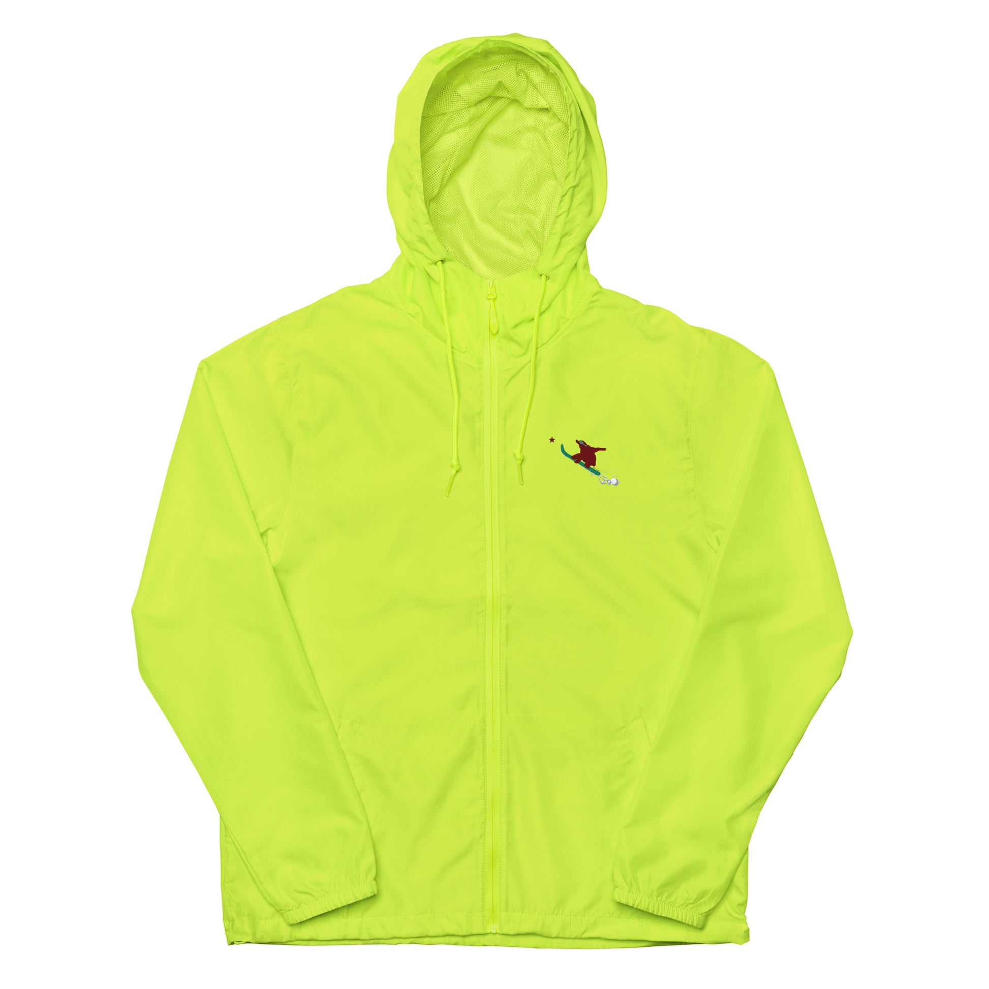 neon lightweight snowboard jacket