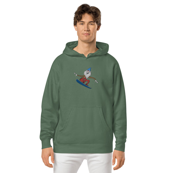 Slanky the Sgnome pigment-dyed hoodie