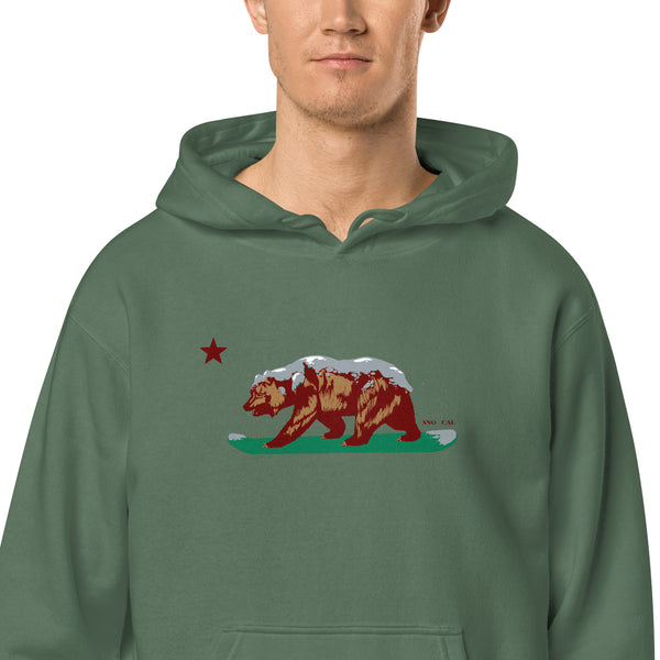 Goldy the Grizzly pigment-dyed hoodie