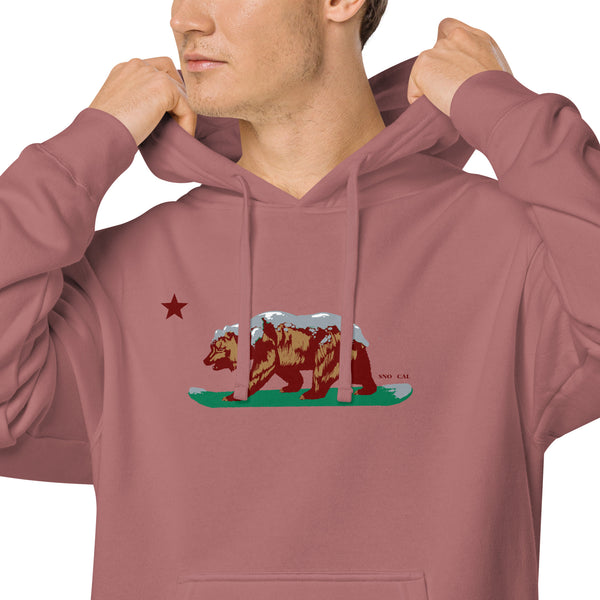 Goldy the Grizzly pigment-dyed hoodie