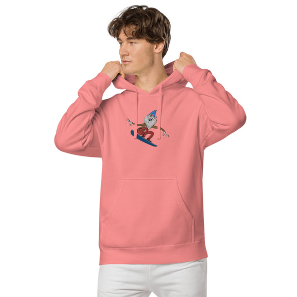 Slanky the Sgnome pigment-dyed hoodie