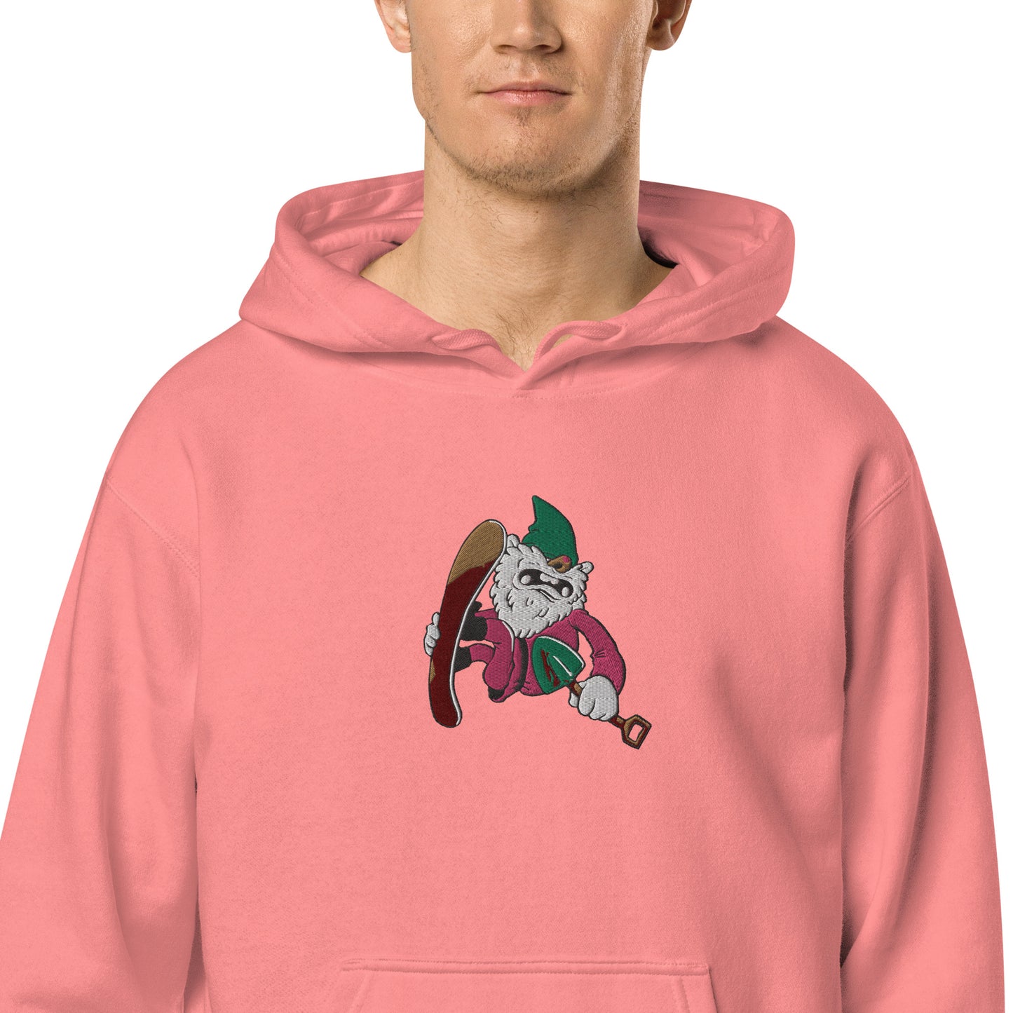 Diggz the Sgnome pigment-dyed hoodie