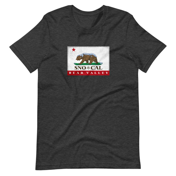 Bear Valley CA Flag Shirt - Sno Cal