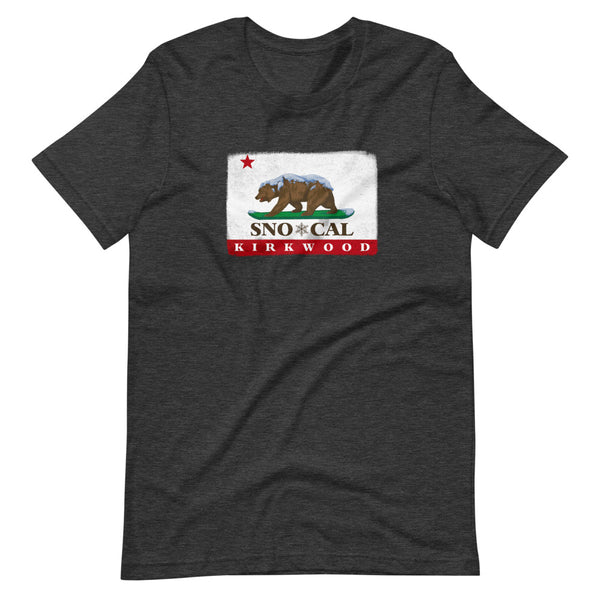 Kirkwood CA Flag Shirt - Sno Cal