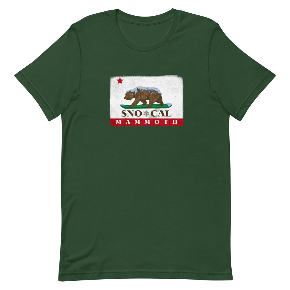 Sno*Cal Mammoth CA Flag shirt - Sno Cal