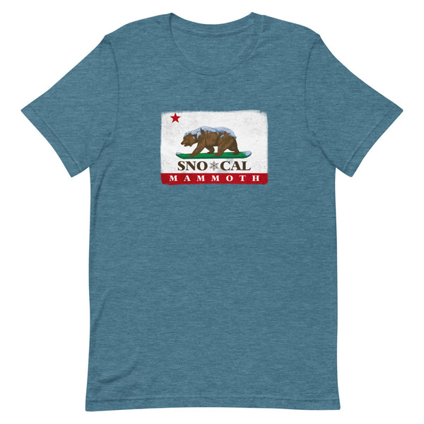 Sno*Cal Mammoth CA Flag shirt - Sno Cal