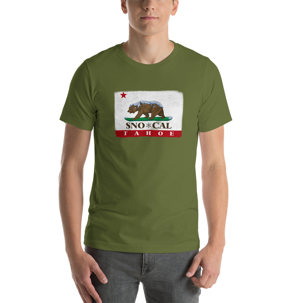 Sno*Cal Tahoe CA Flag Shirt - Sno Cal