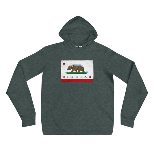 Big Bear CA Flag hoodie - Sno Cal