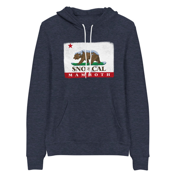Mammoth CA Flag hoodie - Sno Cal