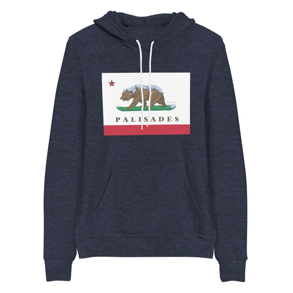 Palisades CA Flag Hoodie