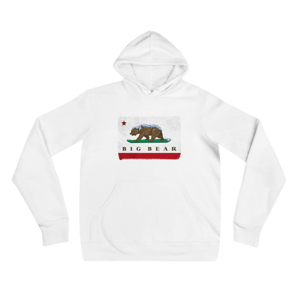White Big Bear  hoodie - Sno Cal