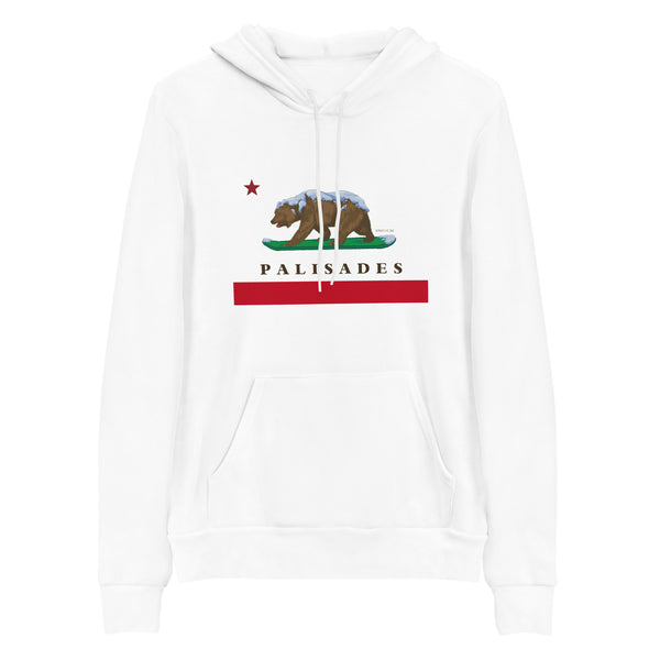 Palisades CA Flag Hoodie