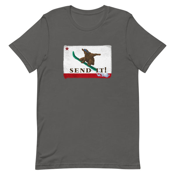 Send It CA Flag Shirt - Sno Cal