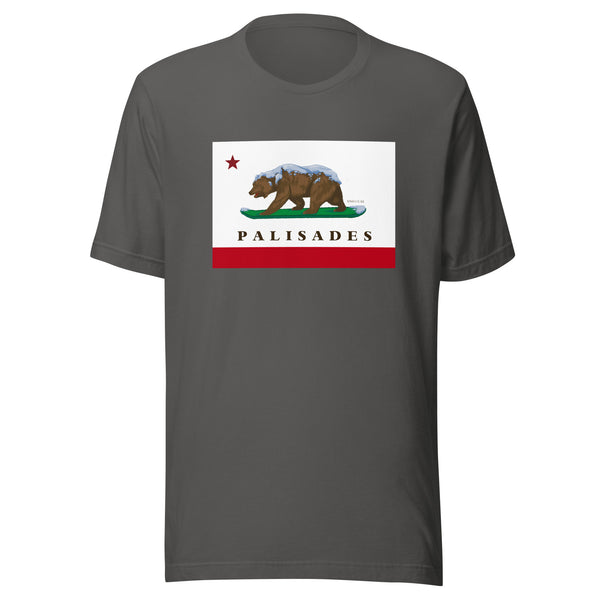 Palisades CA flag shirt