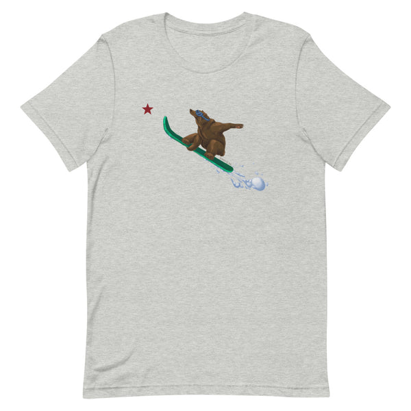 CA Grizzly Sending it with CA Star Shirt - Sno Cal