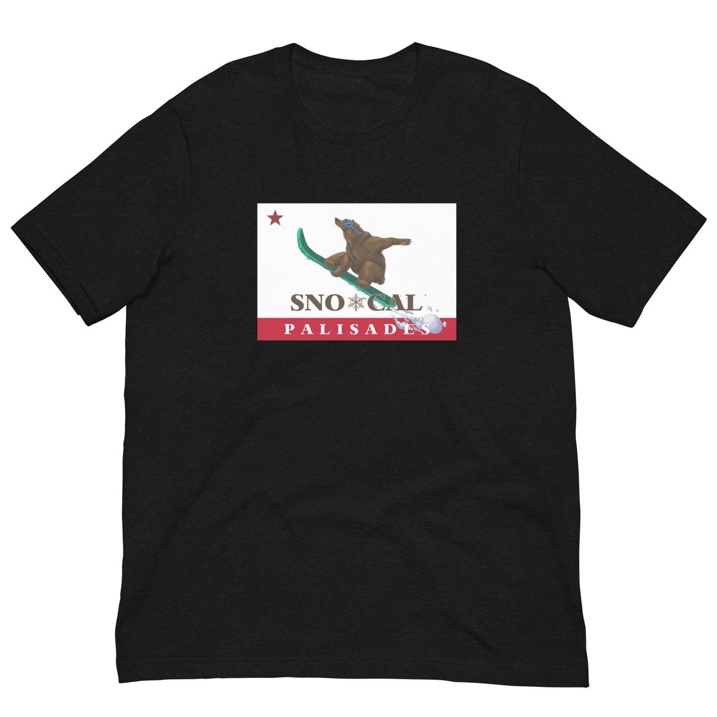 Palisades Sno*Cal Grizzly Boarding t-shirt