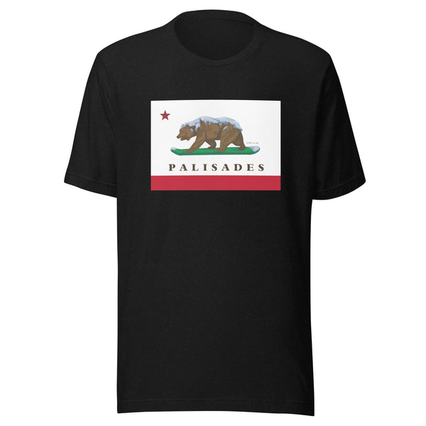 Palisades CA flag shirt