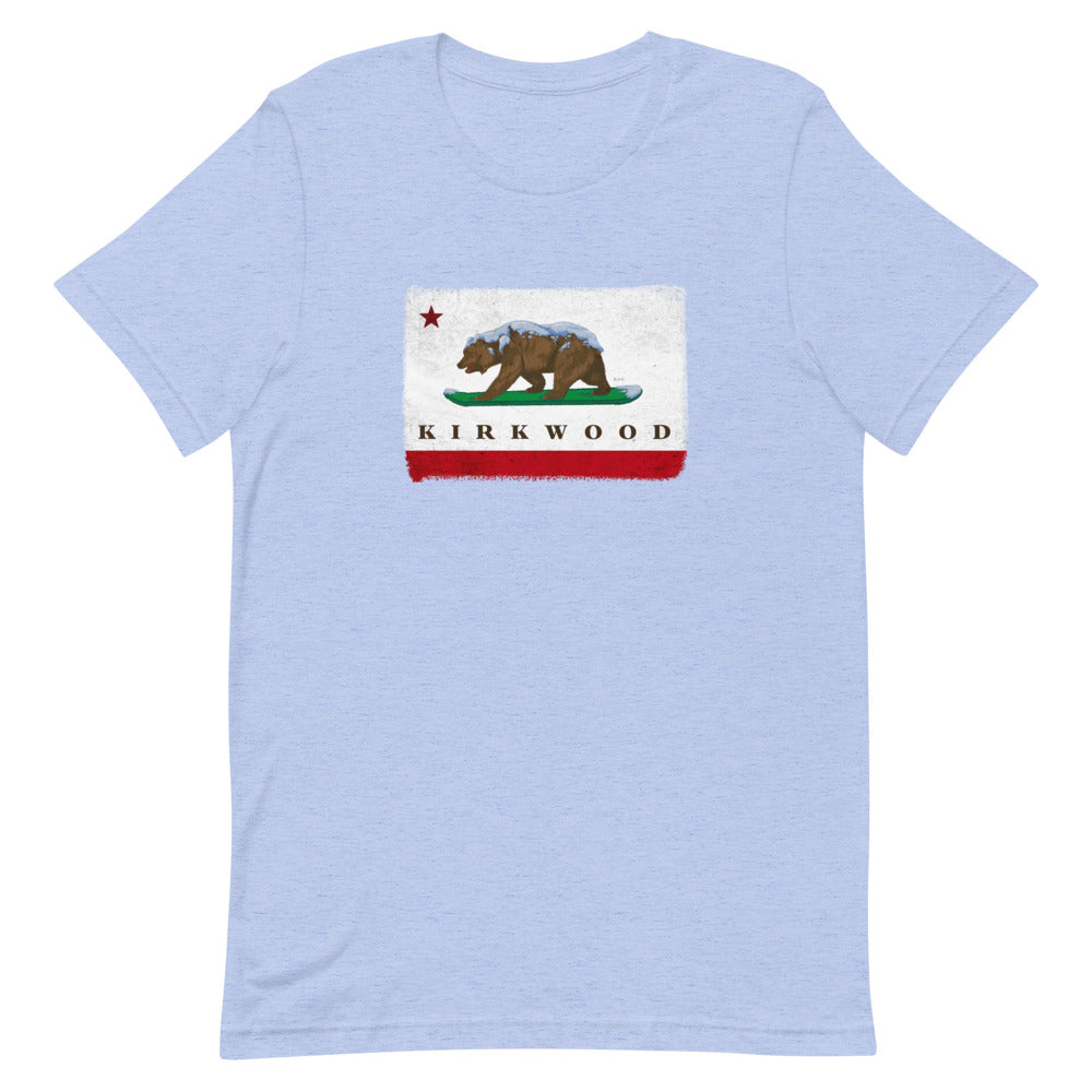 Kirkwood CA Flag Shirt - Sno Cal